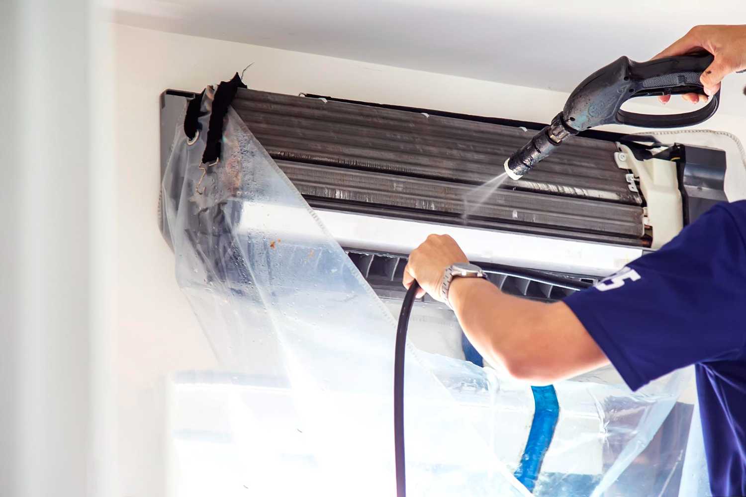 AC cleaning